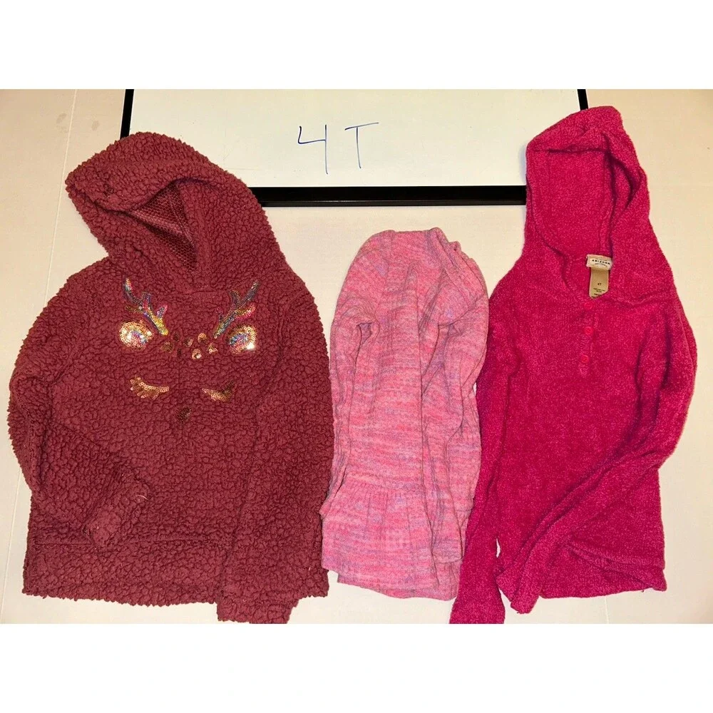 Toddler Girls Warm Clothing Size 4T